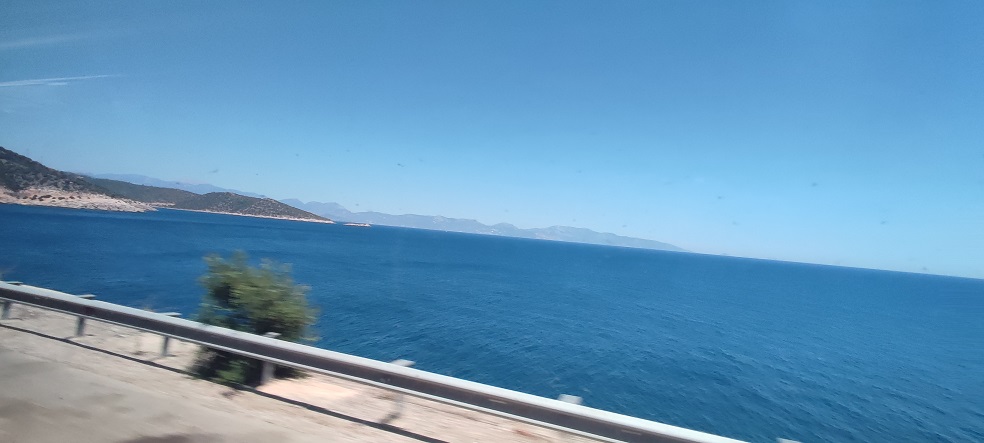 Antalya'nın Demre - Finike arası sahil yolu