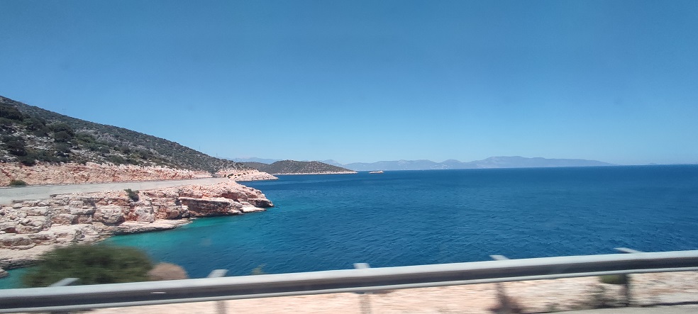 Antalya'nın Demre - Finike arası sahil yolu
