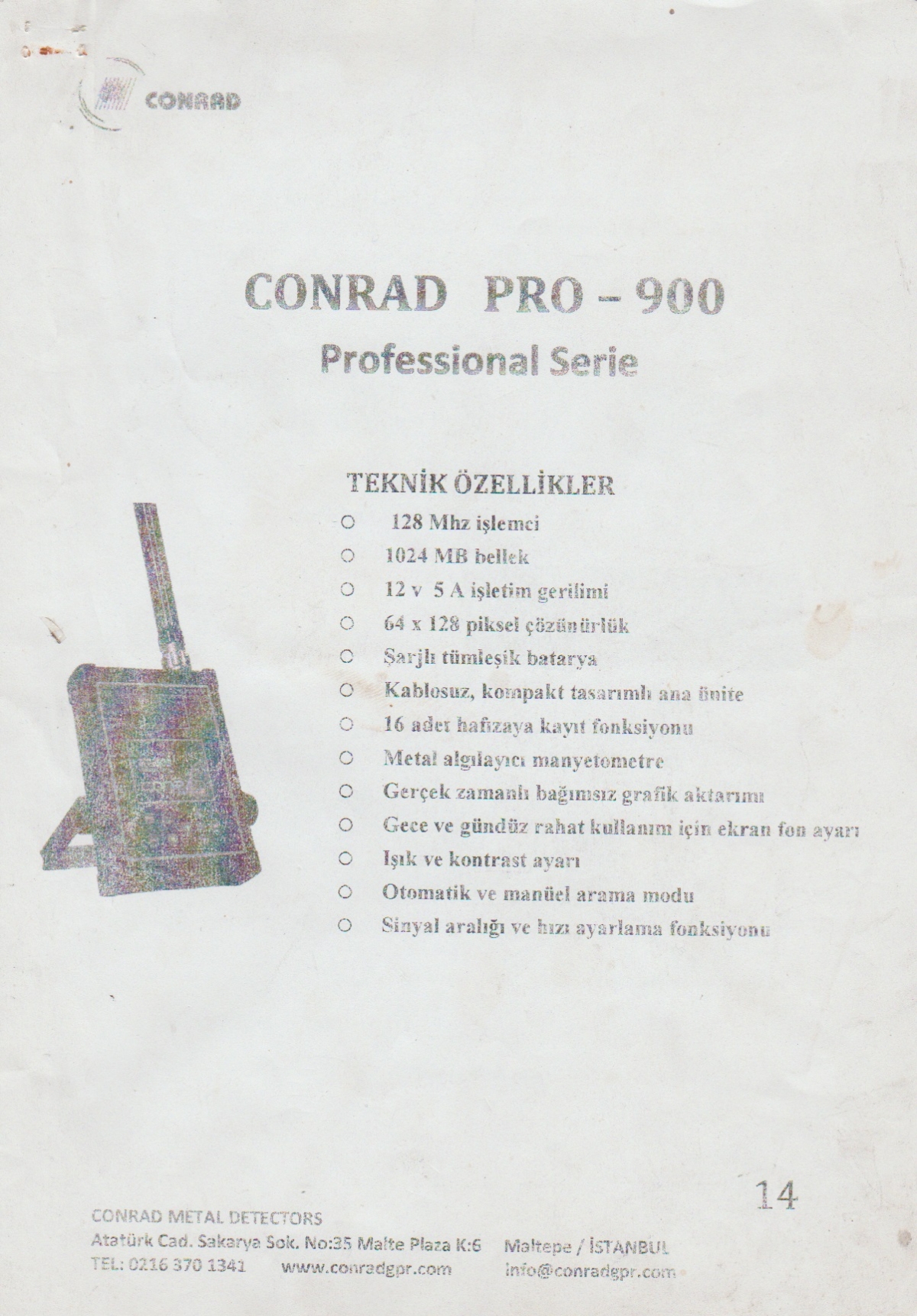 Conrad Pro 900 