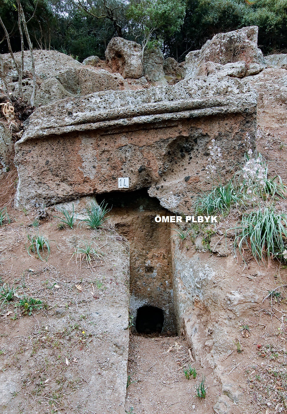 Castel d'Asso nekropolü ( Etrüsk kaya mezarları )