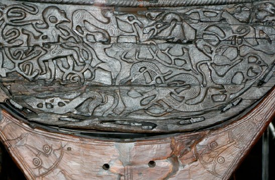 Oseberg  cenaze Arabası ; Vikingler