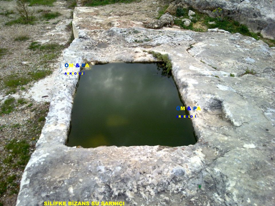 Bizans su sarnıcı ; Silifke , Mersin 