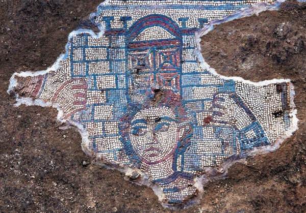 Huqoq Sinagogu mozaikleri 
