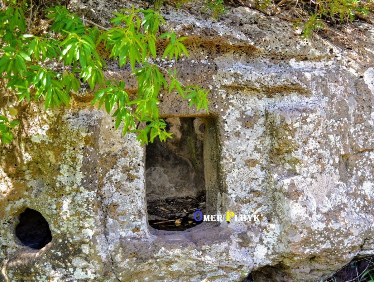Dorgali ( Durgali ) kaya mezarı / Sardunya, İtalya