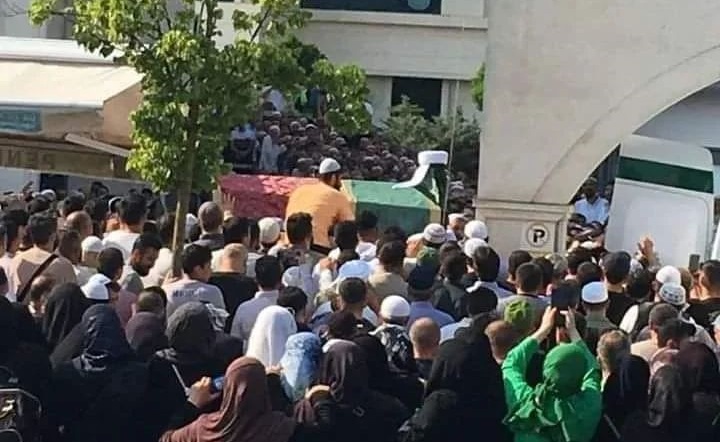 Menzil Şeyhi Gavs-ı Sani Şeyh Abdülbaki Elhüseyni cenazesi