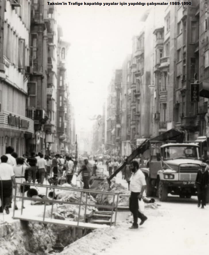 İstanbul, Taksim nostalji resimleri