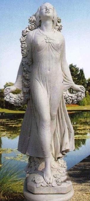 Flora, Roma mitolojisinde doğum, çiçek ve bahar tanrıçası