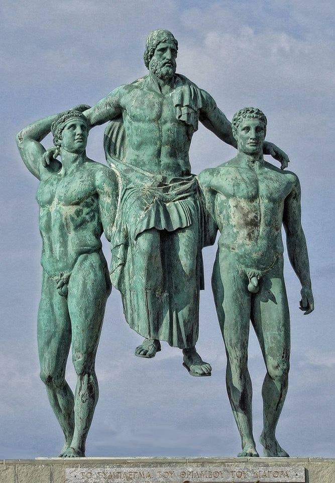 Rodoslu Diagoras ve oğulları  