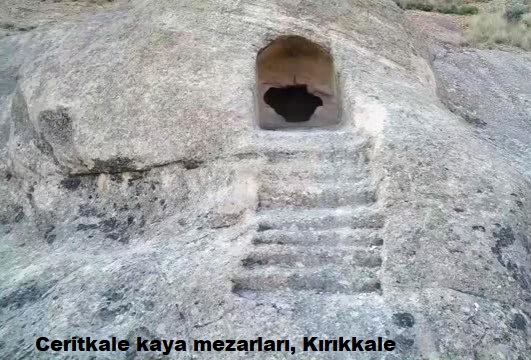 Ceritkale kaya mezarları, Kırıkkale