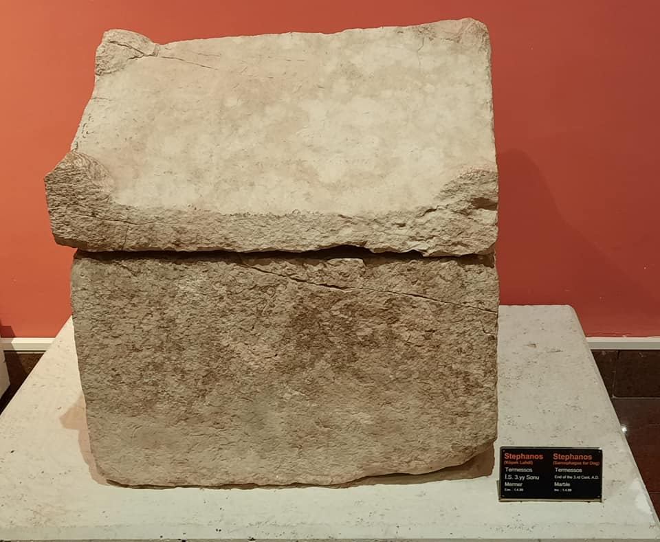 KÖPEK LAHDİ ( ms. 3. yy.'dan sonra ) Antalya Müzesi