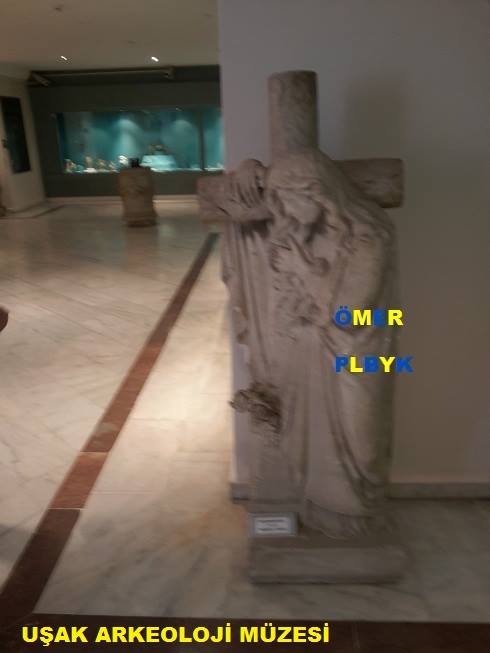 Meryem Ana Heykeli ; Uşak Arkeoloji Müzesi 