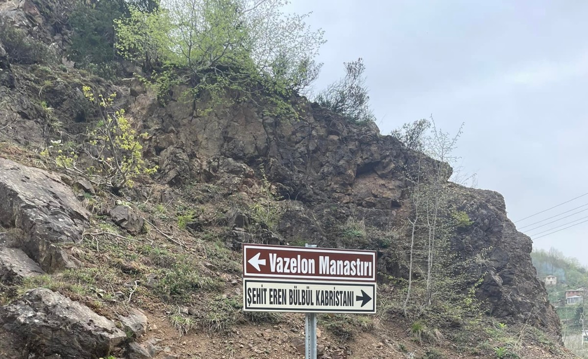 Vazelon ( Zouvalon ) Manastırı ; Trabzon