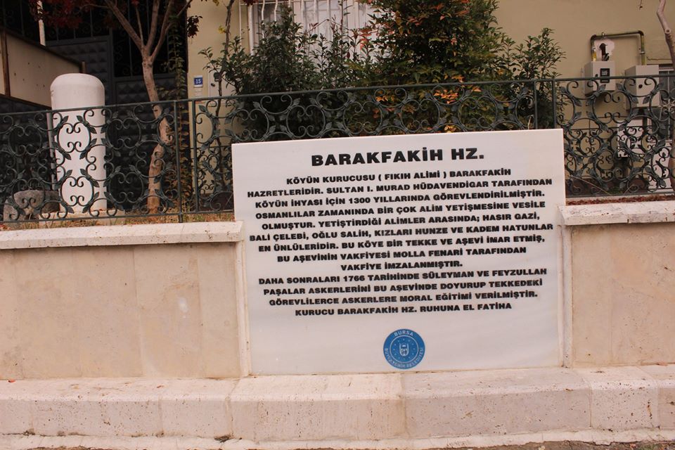Barakfakih Hz. Kabri ; Bursa