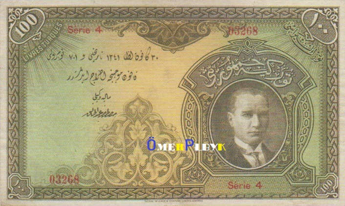 100 Yüz Türk Lirası 1927