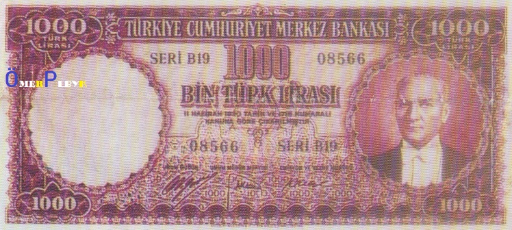 1000 Bin Türk Lirası 1953