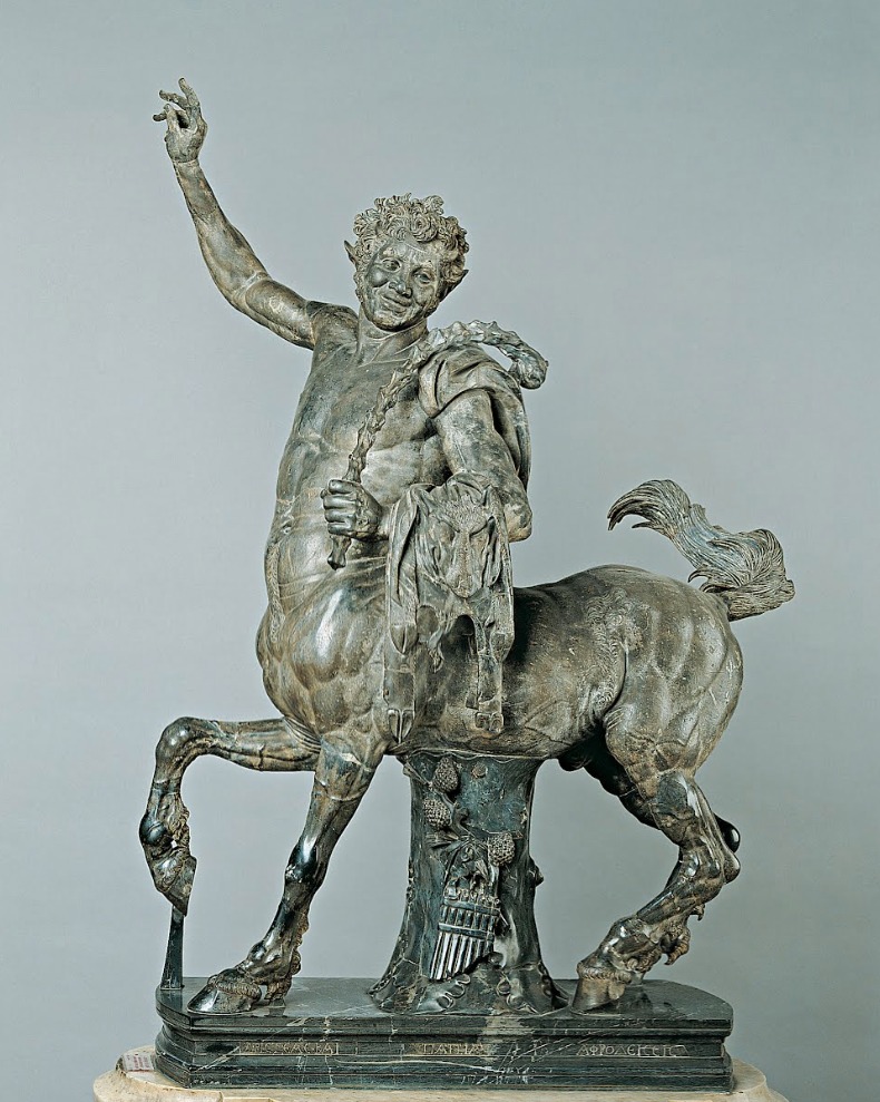 Genç centaur heykeli ; Capitolini Müzeleri , İtalya
