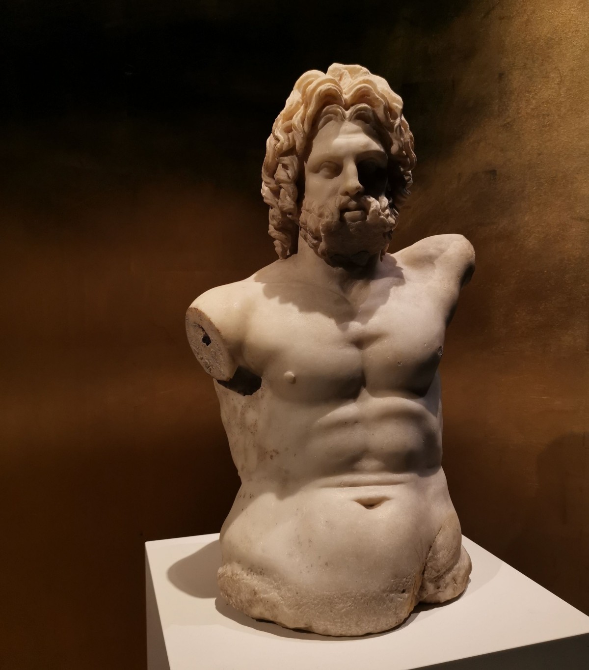 Zeus heykeli ; Bergama Müzesi , Almanya
