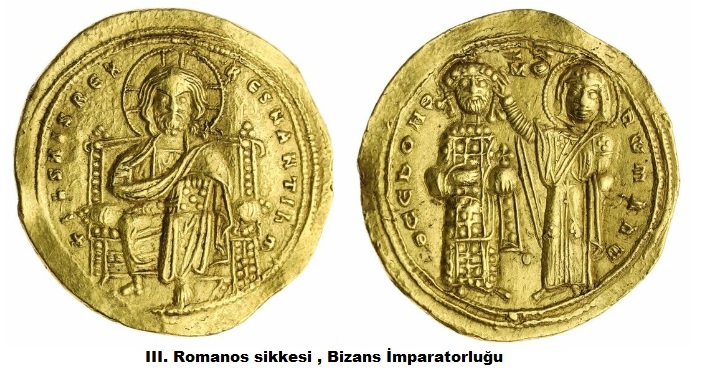 III. Romanos sikkesi , Bizans İmparatorluğu