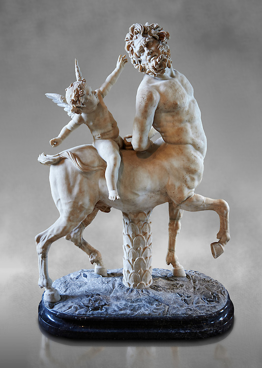 Eros Centaur üzerinde heykeli 