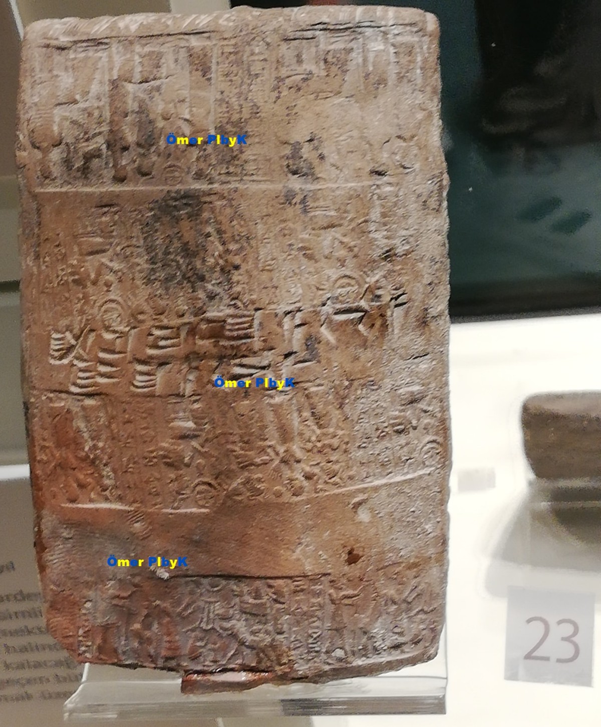 Vaziyetname tableti ; Ankara Medeniyetler Müzesi