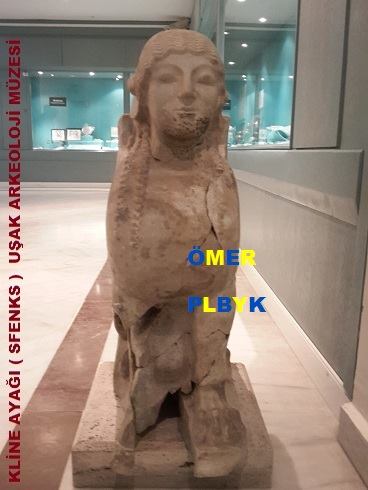 Kline ayağı (Sfenks) Uşak Arkeoloji Müzesi