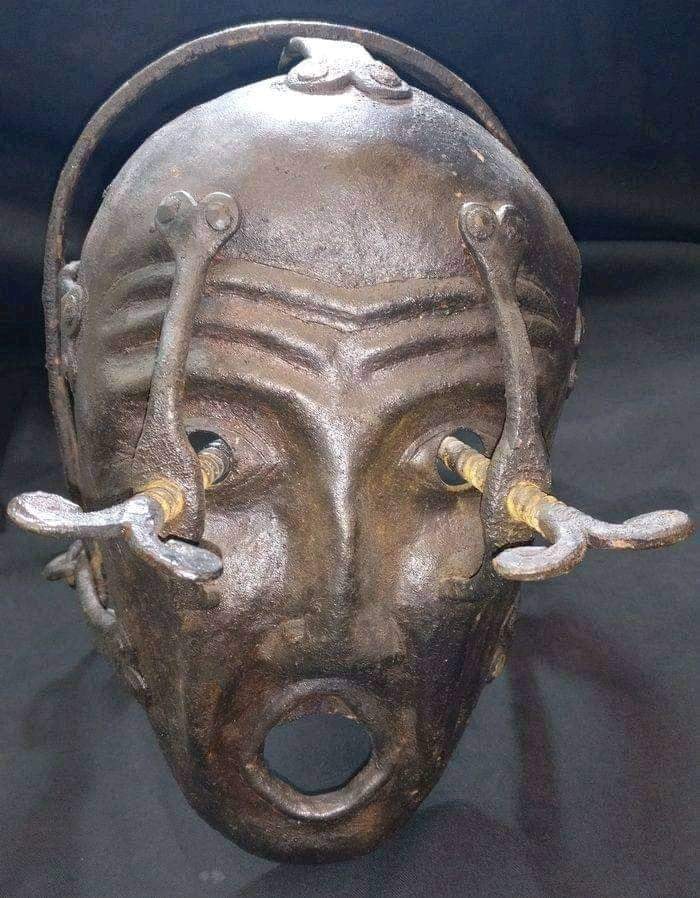 Soyjack Alman işkence maskesi 1800 yıllara ait