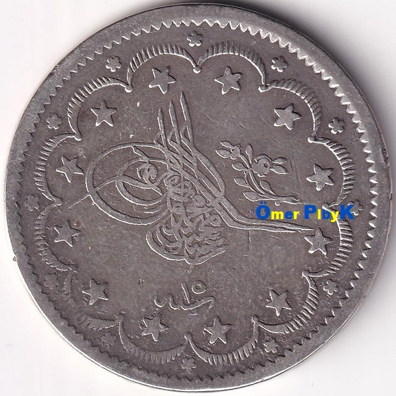 Sultan Abdülmecid, Gümüş 20 Kuruş madeni Parası 