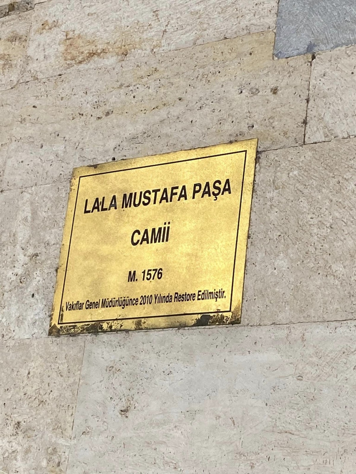Lala Mustafa Paşa Camii ; Konya
