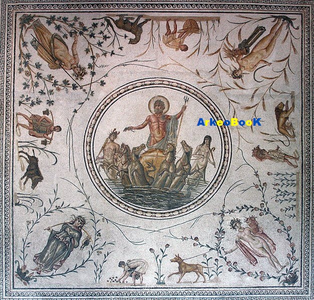 Neptün mozaiği , Tunus