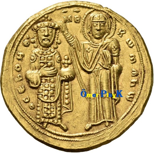Romanus III Argyrus, Bizans altın sikkesi