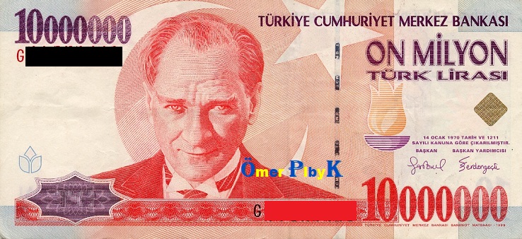 On (10.000.000) Milyon Türk Lirası