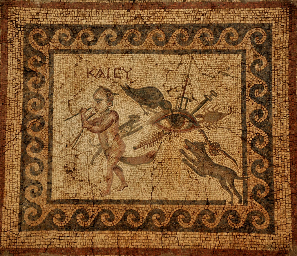 KAICY (Kem-Göz) Mozaiği, Hatay Arkeoloji Müzesi, Antakya, Hatay